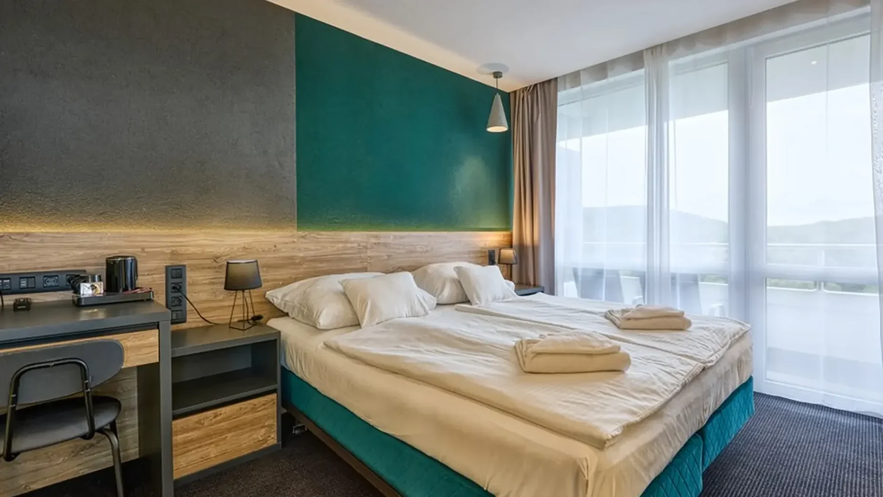 Deluxe szoba a Hotel Sziesztában